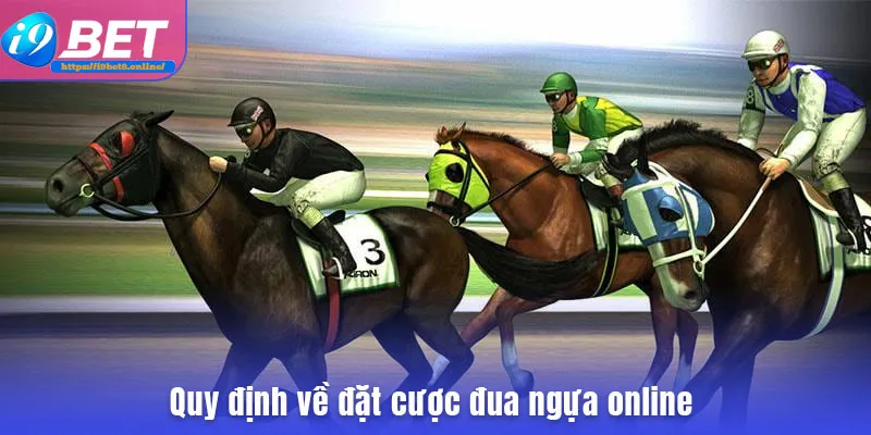Quy định về đặt cược đua ngựa online